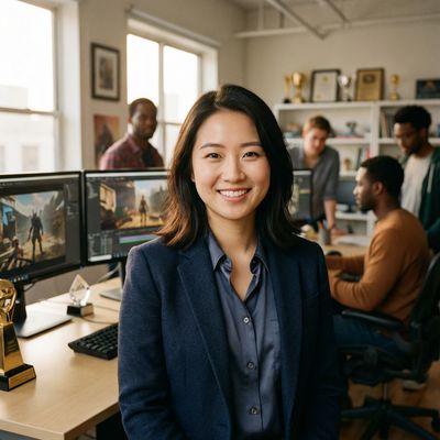 高清3D动漫游戏制片人林雪